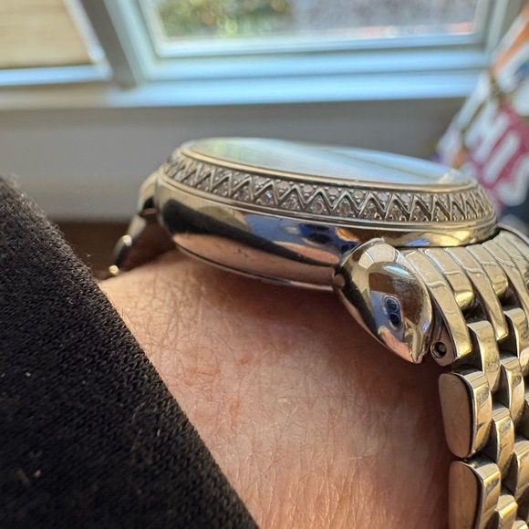 MICHELE CAROUSEL Multicolor Dial with DIAMONDS, New Bracelet. NWOT - Picture 6 of 10